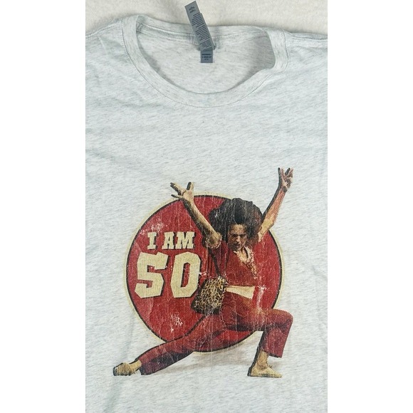 I Am 50 Years Old Sally Omalley SNL‎ Birthday Gray T-Shirt Women's Medium - Picture 1 of 6